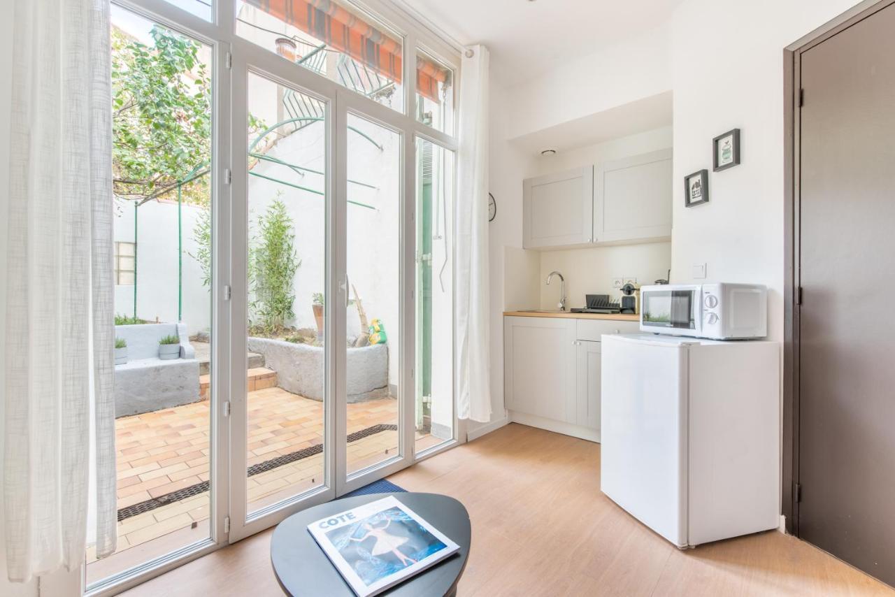 Studio Blancarde Terrasse Parking Clim 마르세유 외부 사진