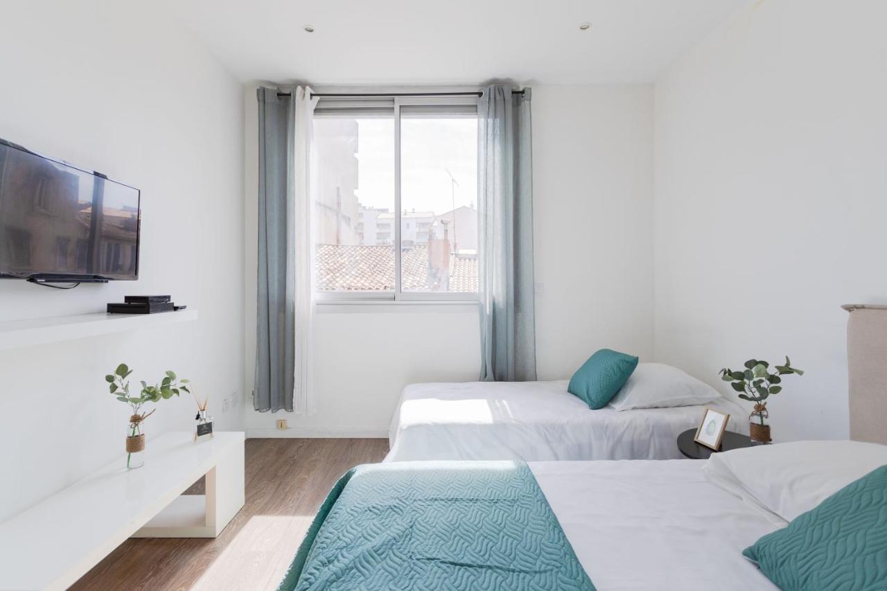 Studio Blancarde Terrasse Parking Clim 마르세유 외부 사진